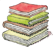 stack of books illustration